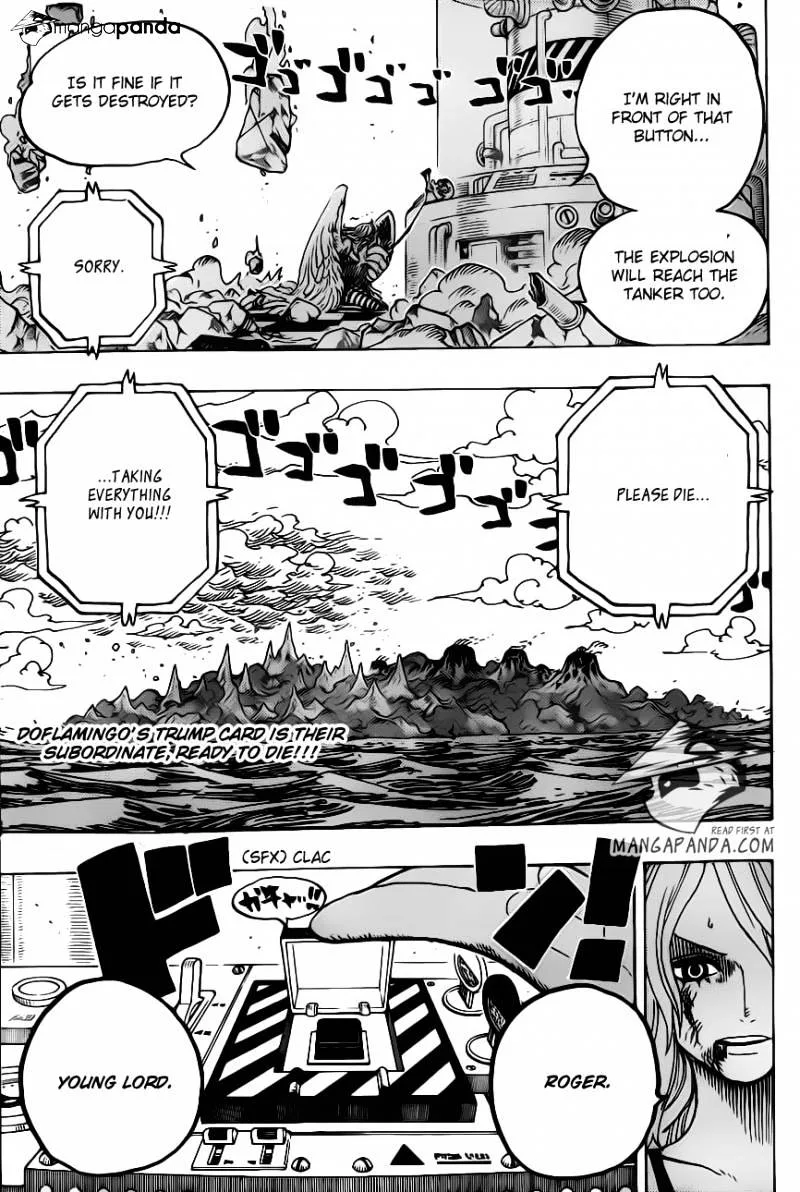 One Piece Chapter 693 page 19