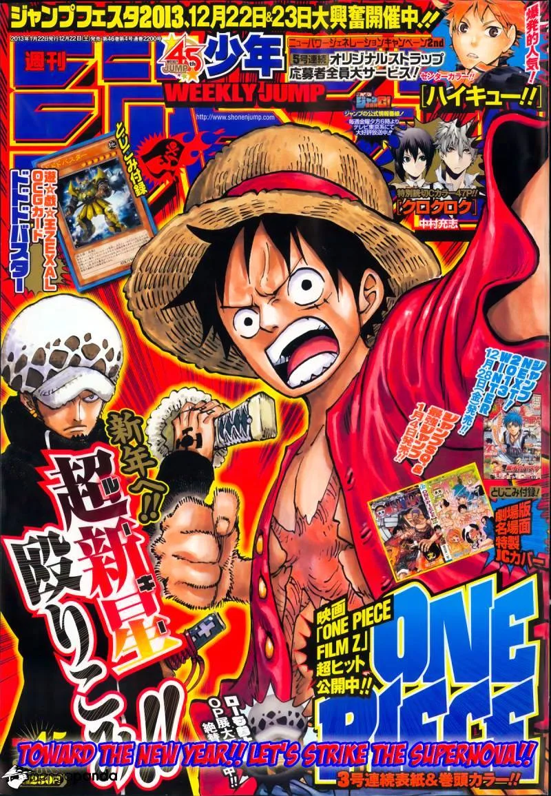 One Piece Chapter 693 page 3