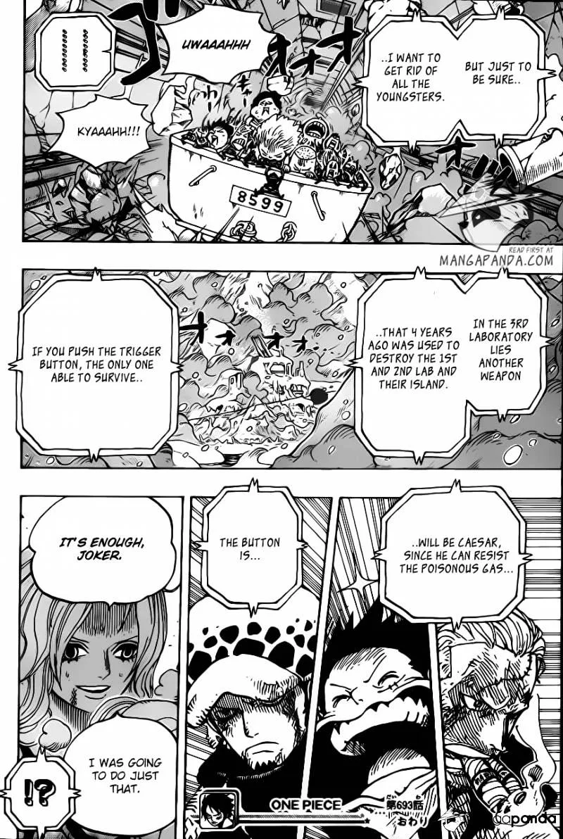 One Piece Chapter 693 page 18