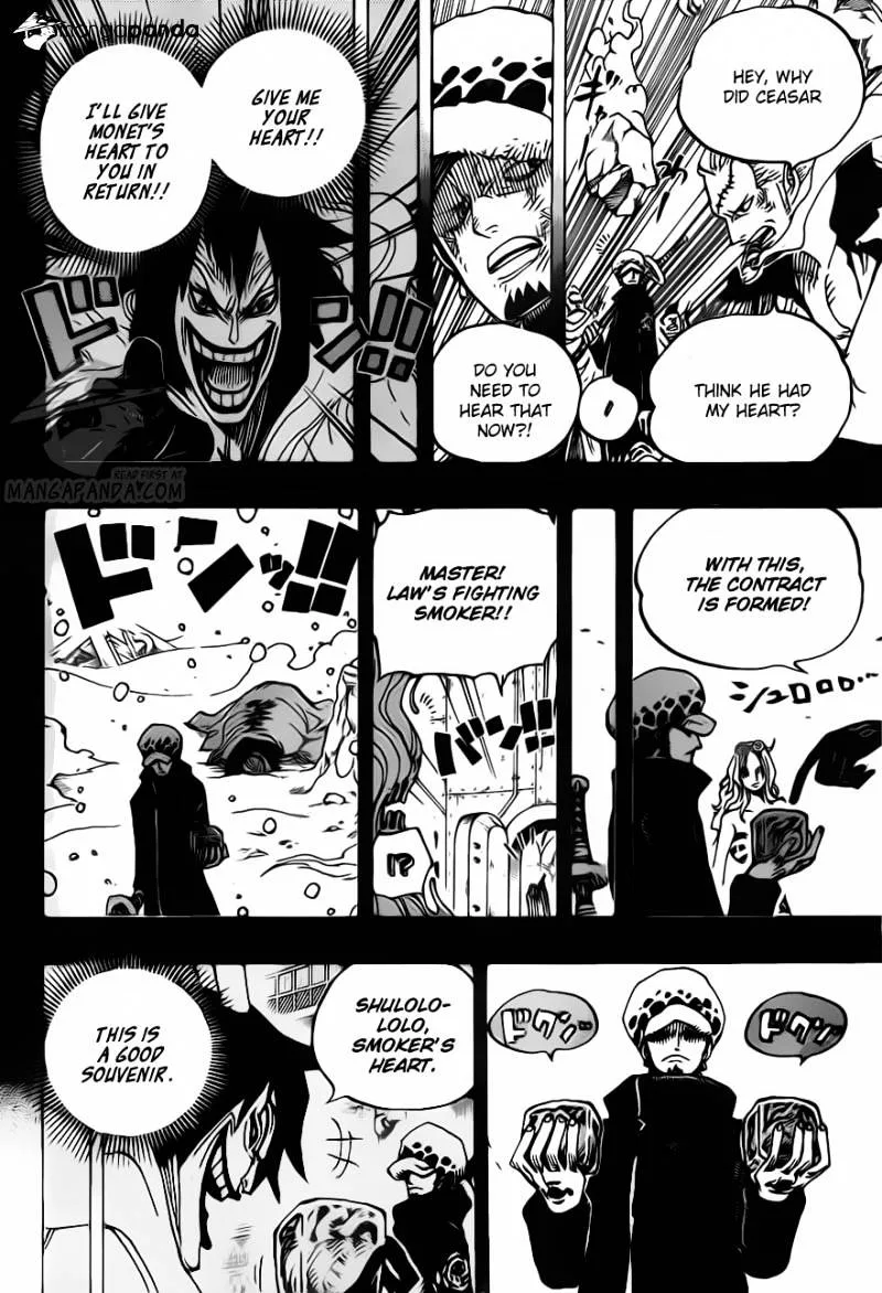 One Piece Chapter 694 page 16