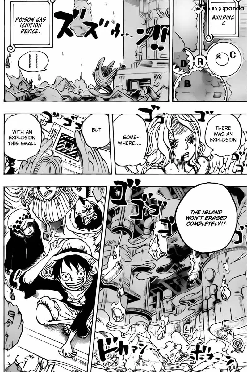 One Piece Chapter 694 page 12