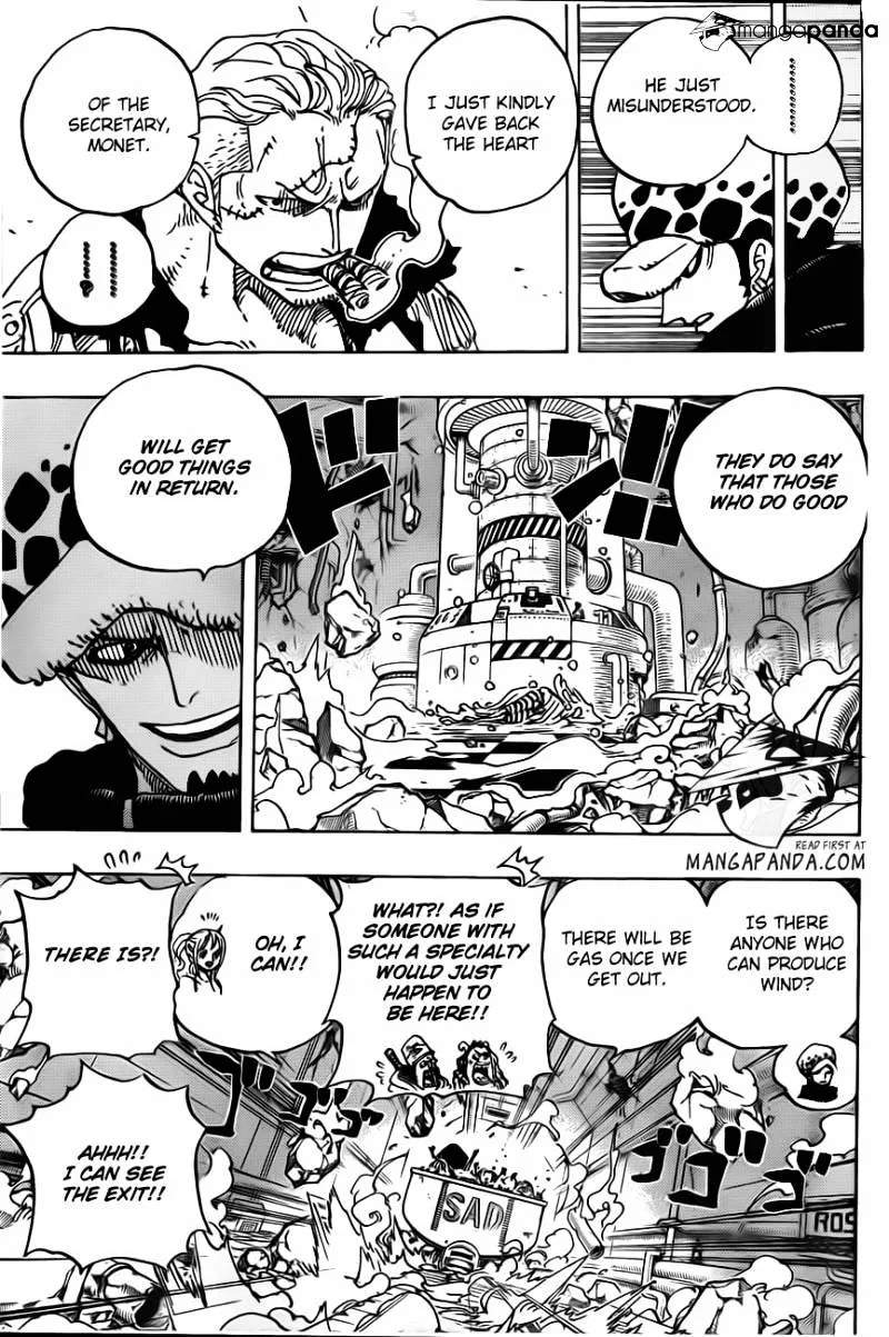 One Piece Chapter 694 page 17