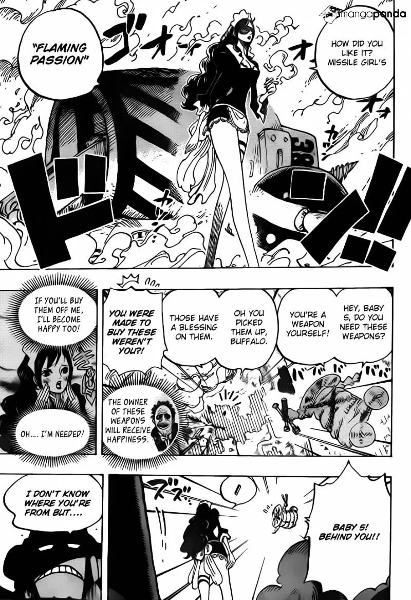 One Piece Chapter 694 page 5