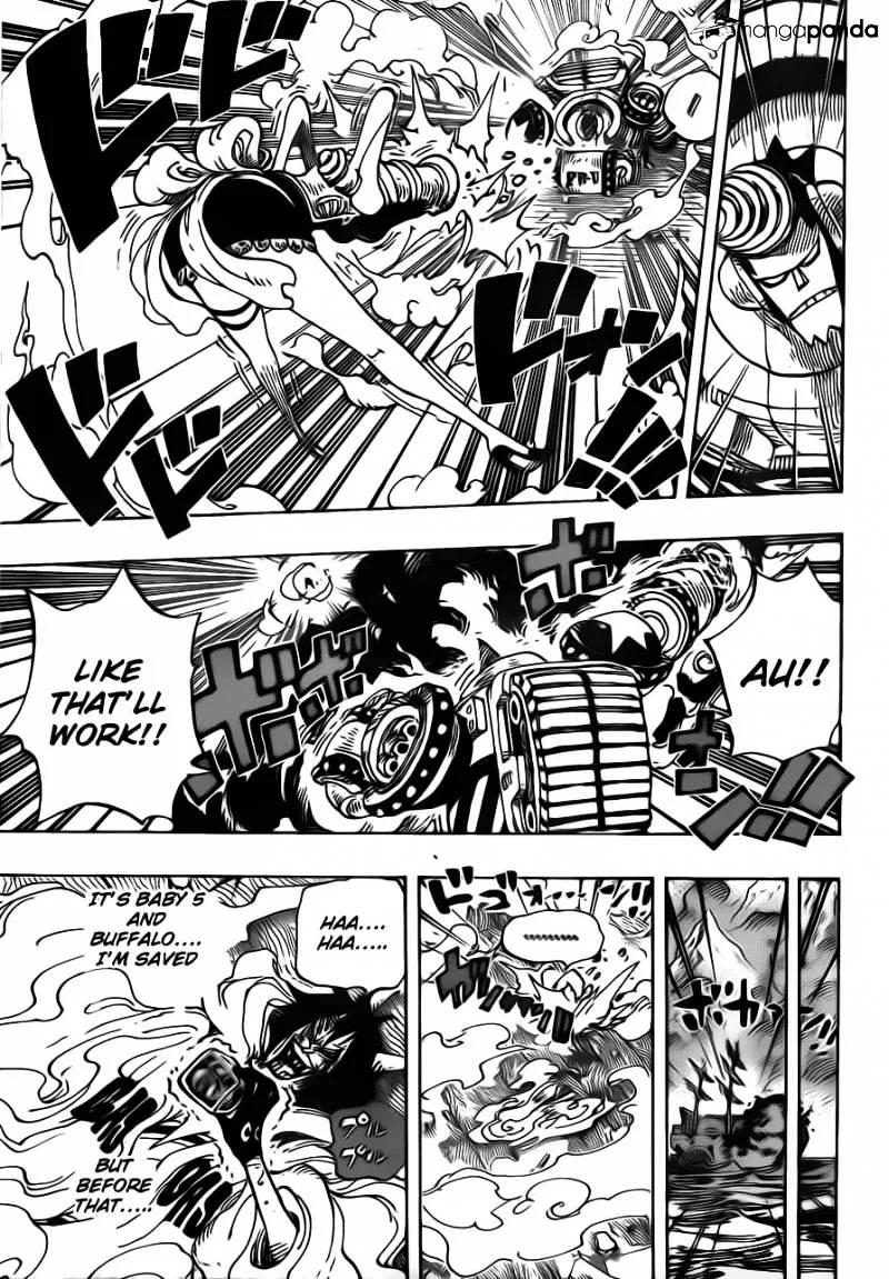 One Piece Chapter 694 page 7