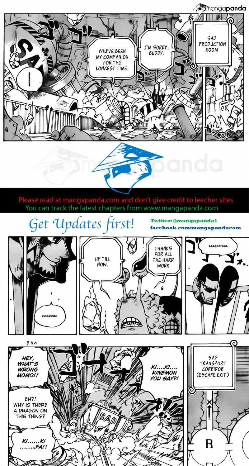 One Piece Chapter 694 page 8