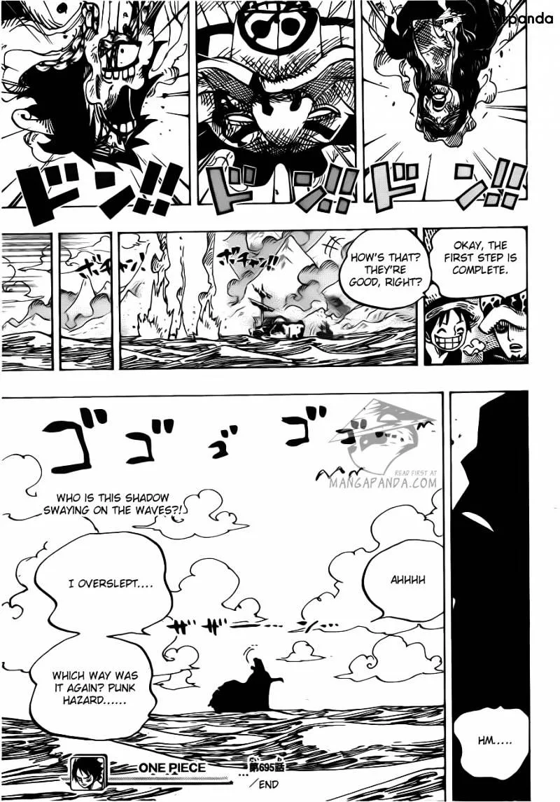 One Piece Chapter 695 page 19