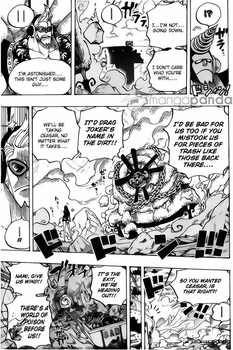 One Piece Chapter 695 page 8