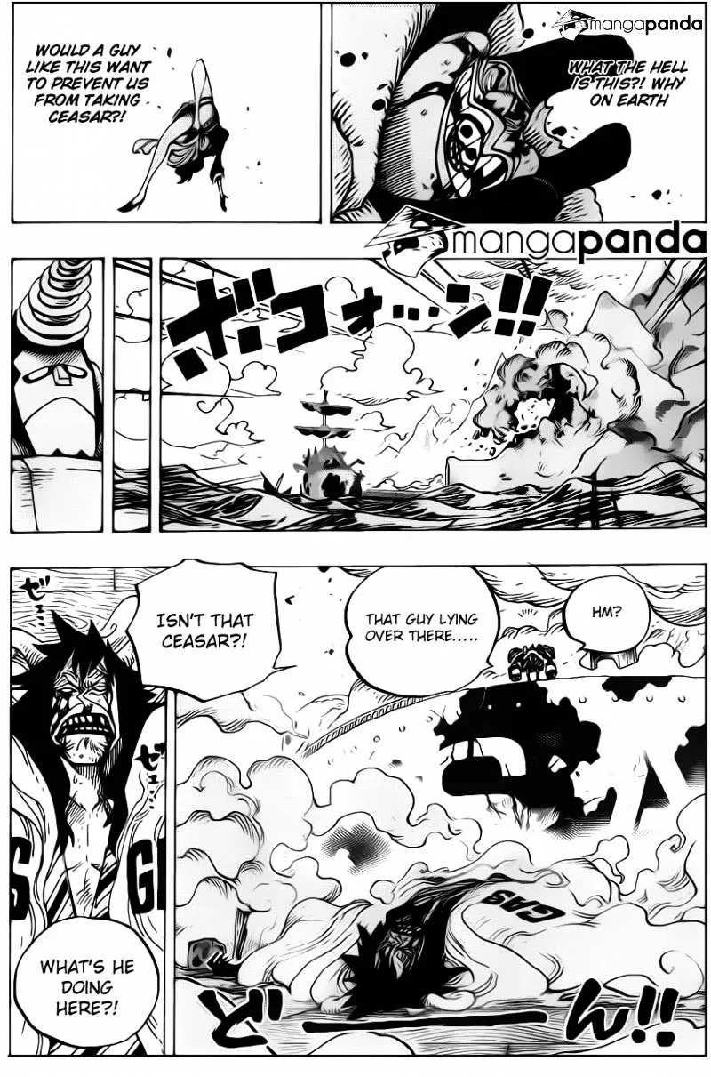 One Piece Chapter 695 page 7