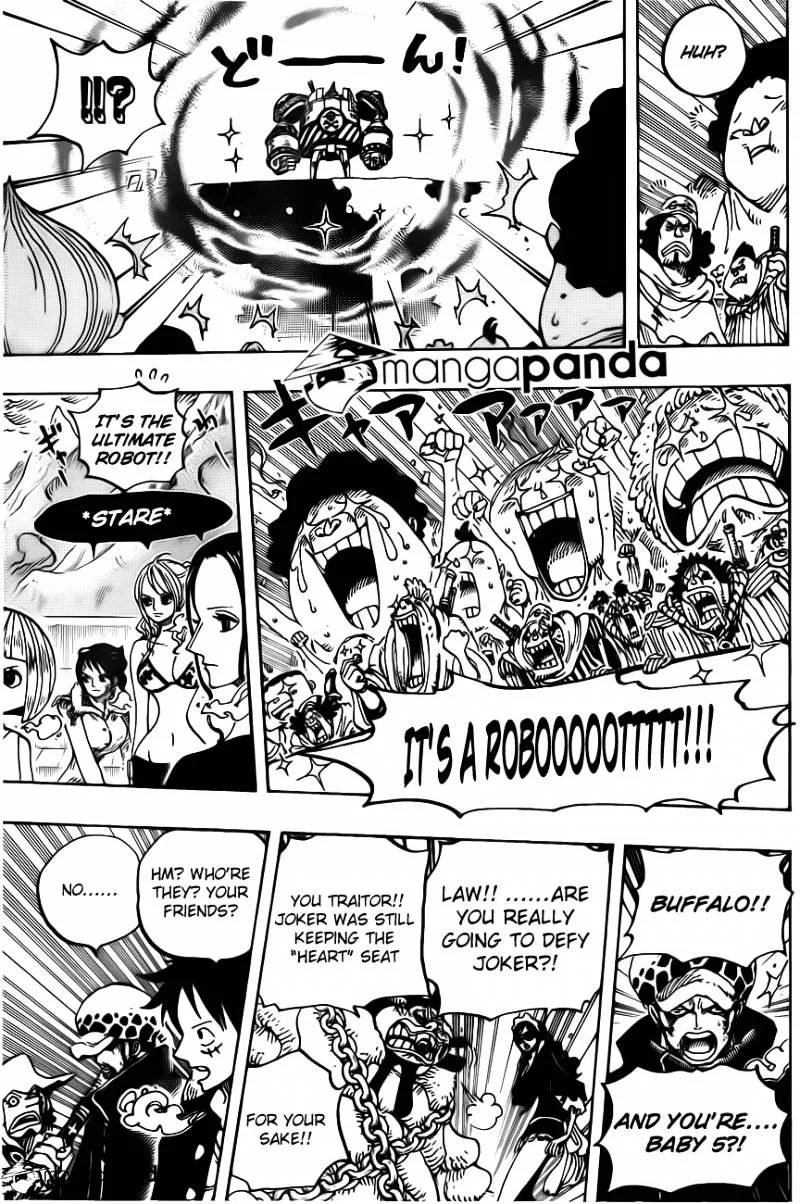 One Piece Chapter 695 page 10