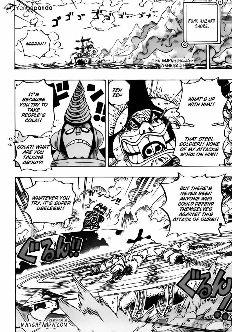 One Piece Chapter 695 page 4