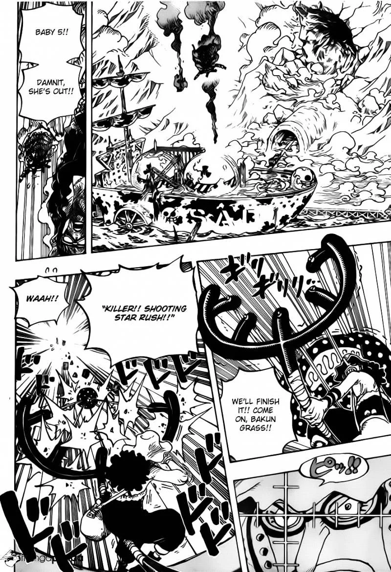 One Piece Chapter 695 page 16