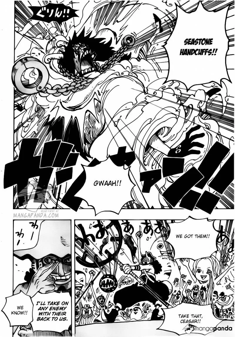 One Piece Chapter 695 page 18