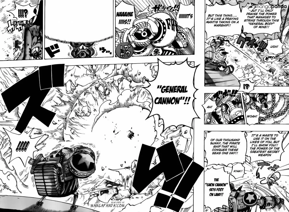 One Piece Chapter 695 page 6