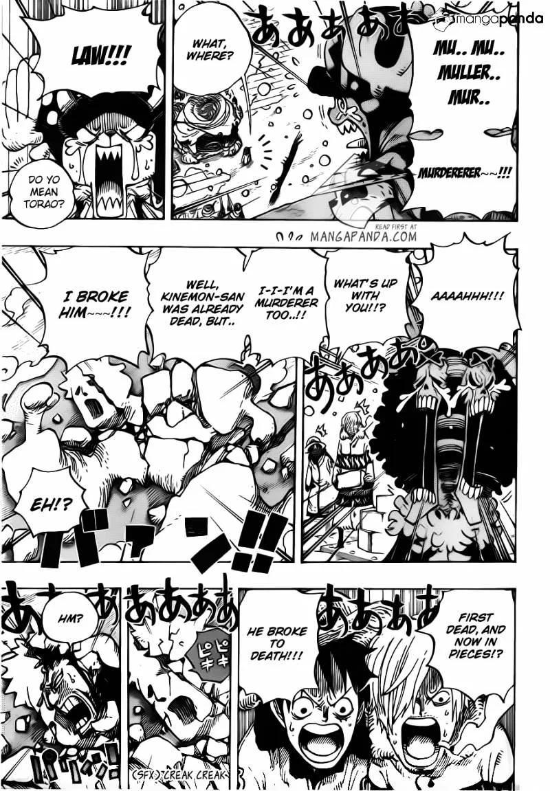 One Piece Chapter 696 page 7