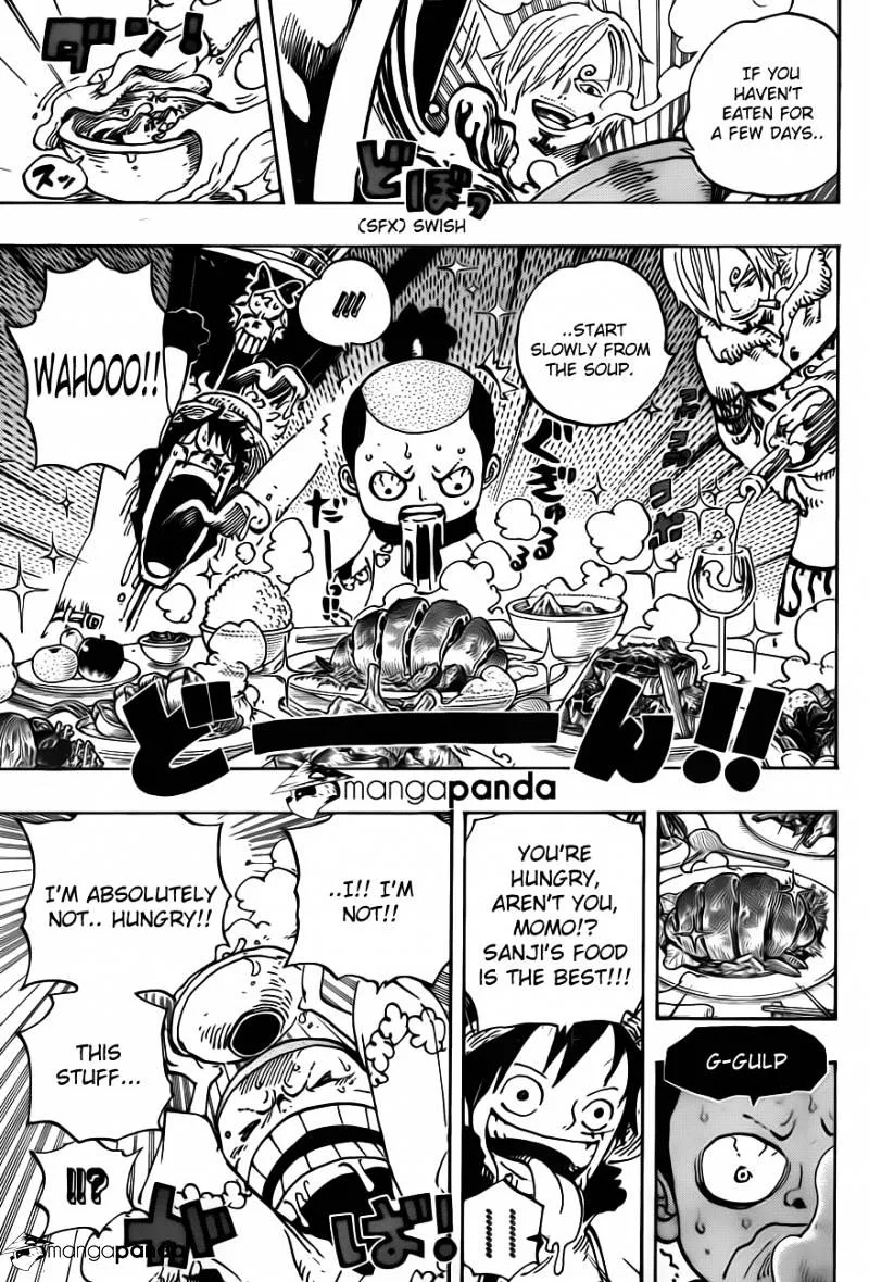 One Piece Chapter 696 page 15