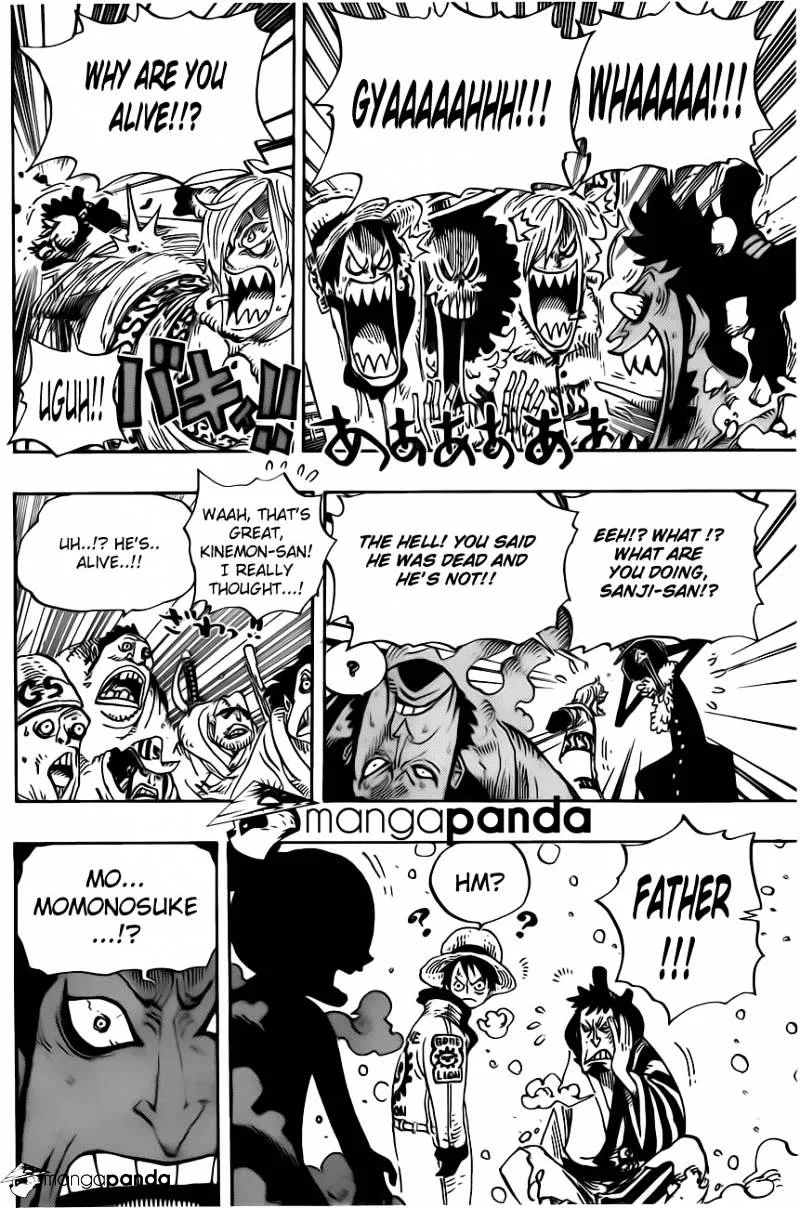One Piece Chapter 696 page 8