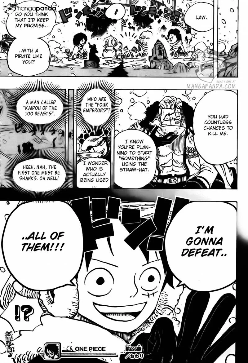 One Piece Chapter 696 page 20