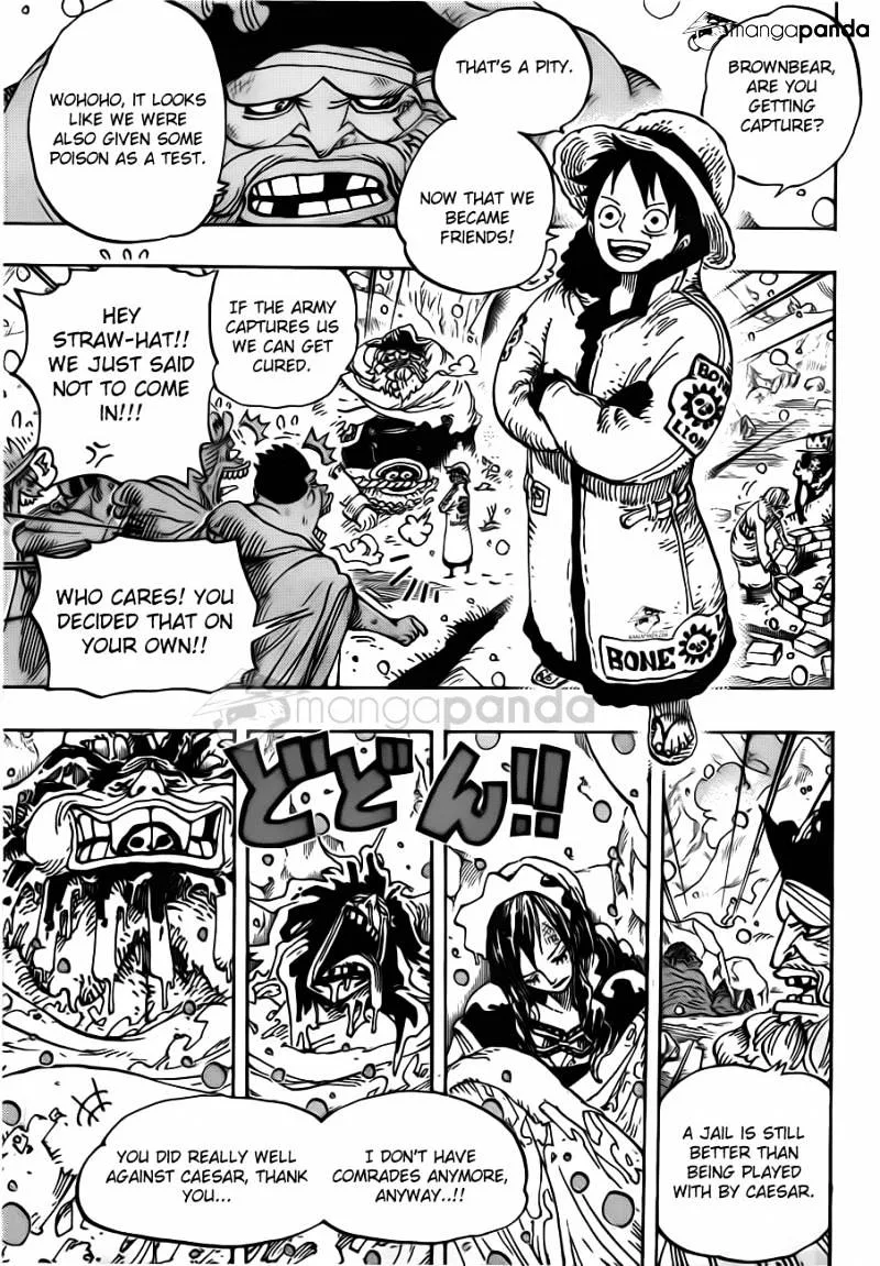 One Piece Chapter 696 page 5