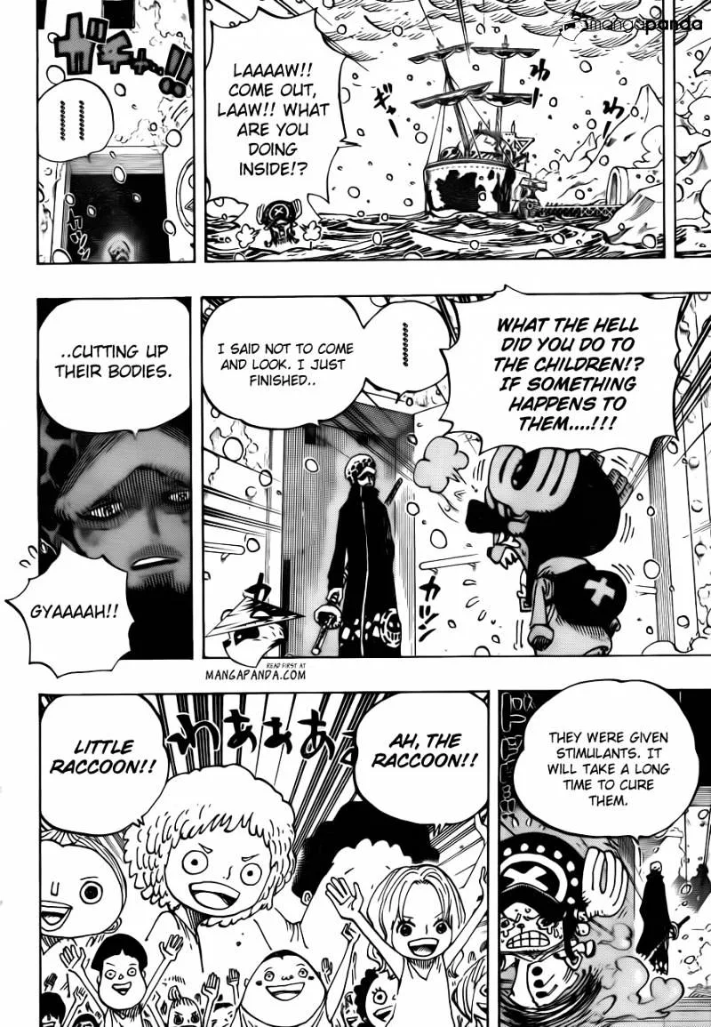 One Piece Chapter 696 page 10