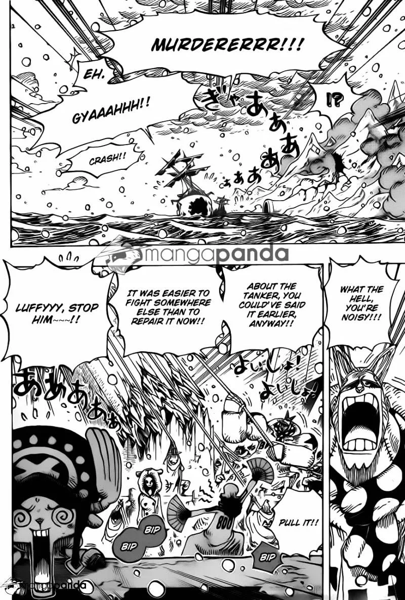 One Piece Chapter 696 page 6