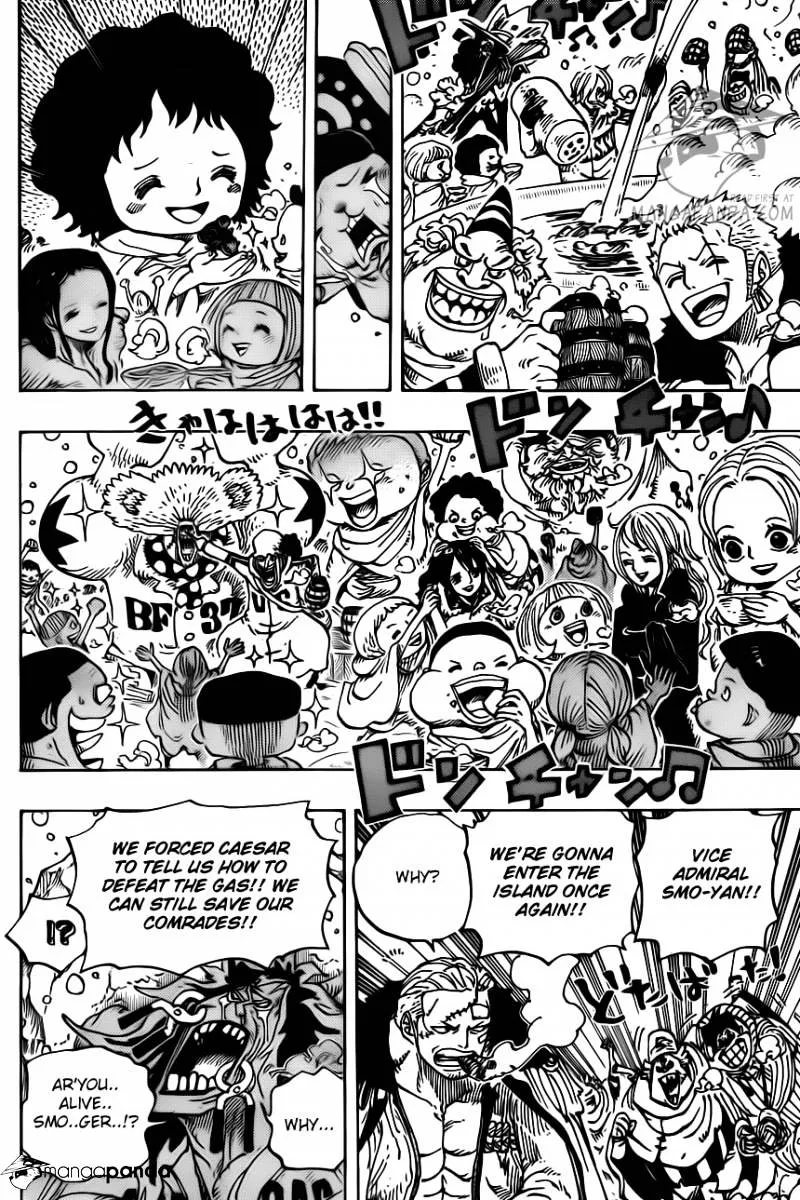 One Piece Chapter 696 page 19