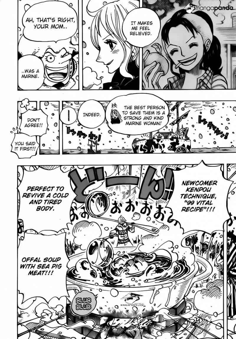 One Piece Chapter 696 page 14
