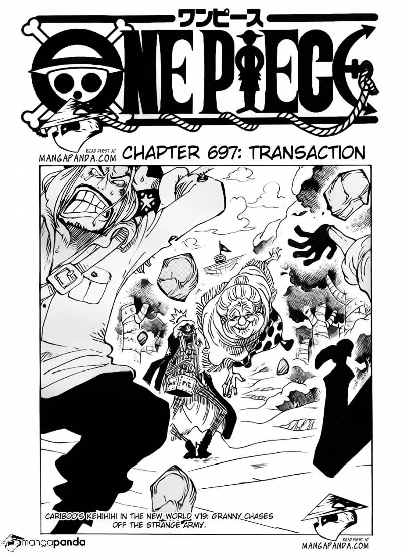 One Piece Chapter 697 page 3