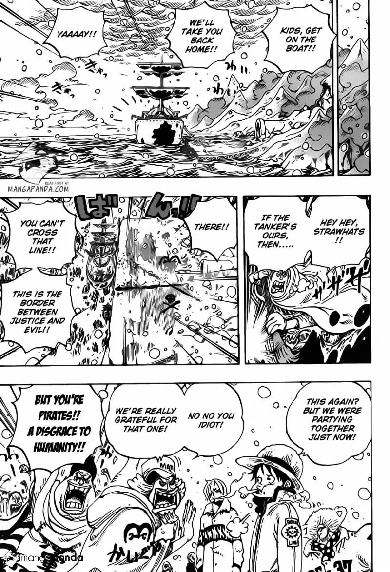 One Piece Chapter 697 page 7