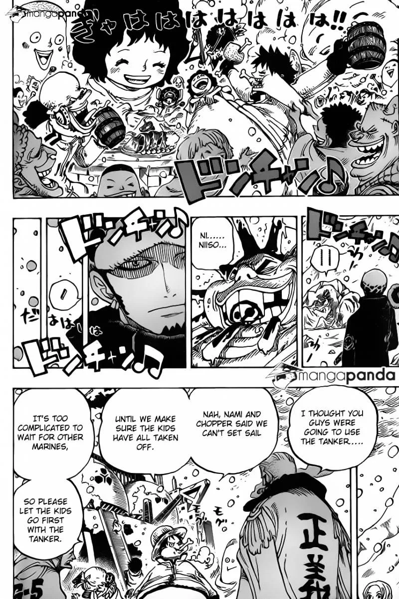 One Piece Chapter 697 page 6