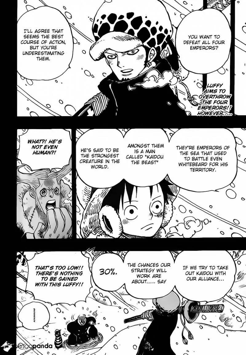 One Piece Chapter 697 page 4