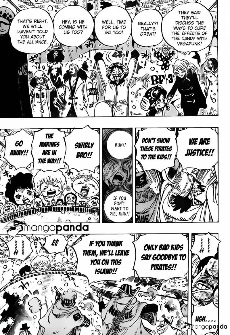 One Piece Chapter 697 page 9