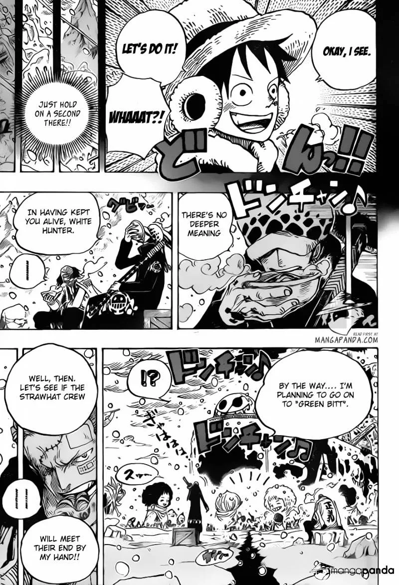 One Piece Chapter 697 page 5