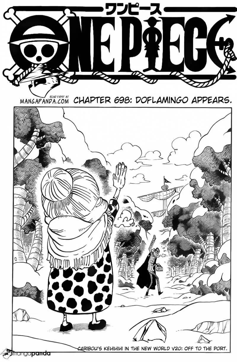One Piece Chapter 698 page 3