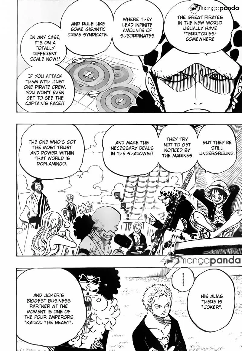 One Piece Chapter 698 page 16
