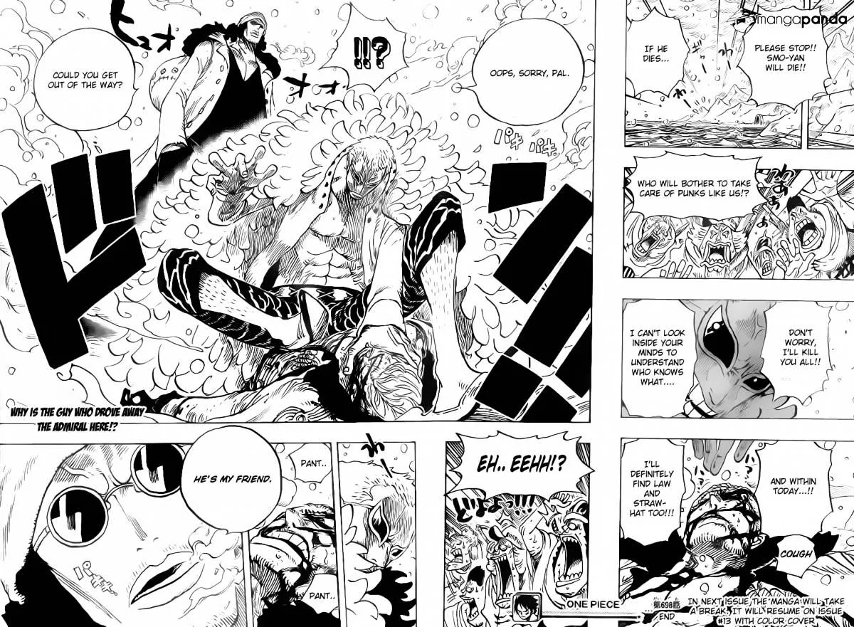 One Piece Chapter 698 page 20