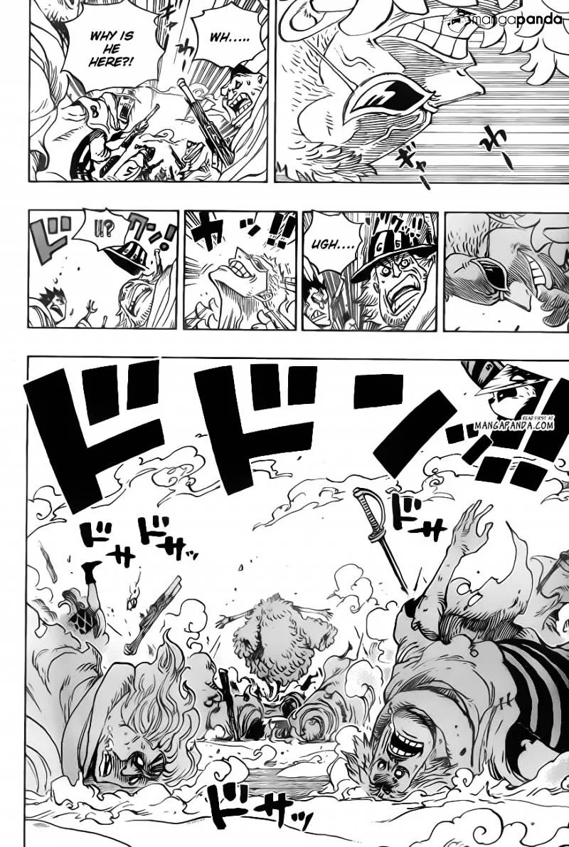 One Piece Chapter 698 page 8