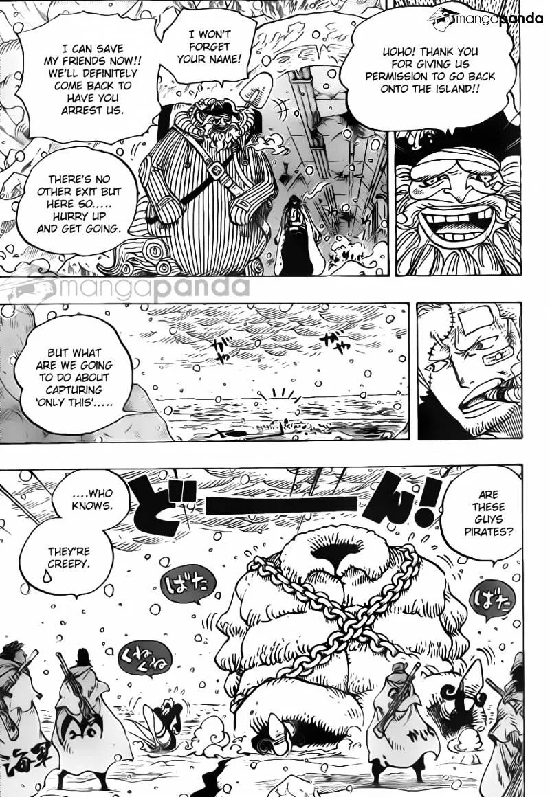 One Piece Chapter 698 page 5