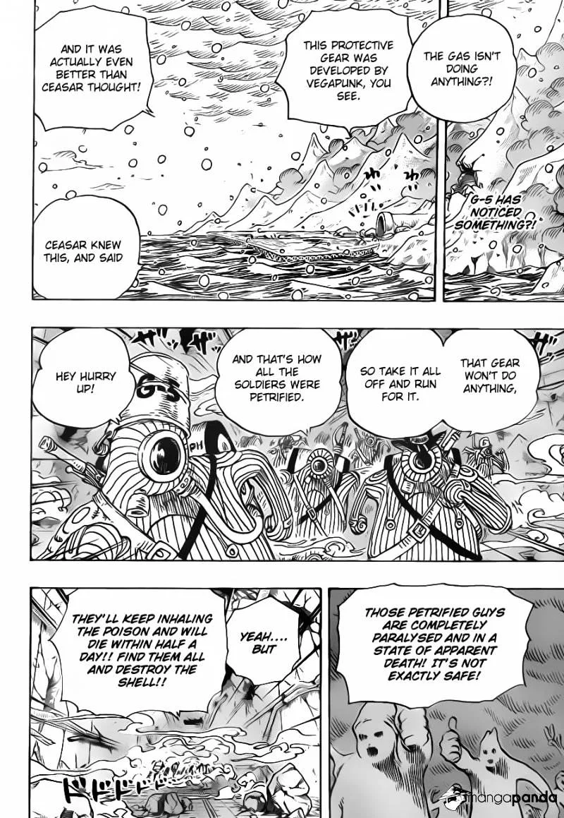 One Piece Chapter 698 page 4