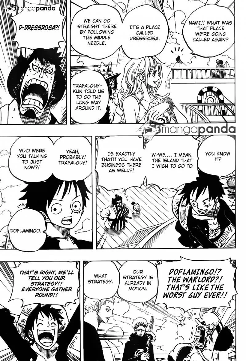 One Piece Chapter 698 page 13