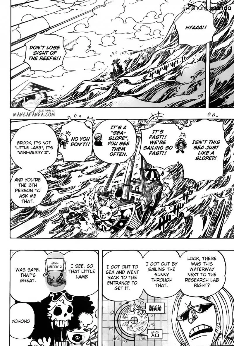 One Piece Chapter 698 page 12