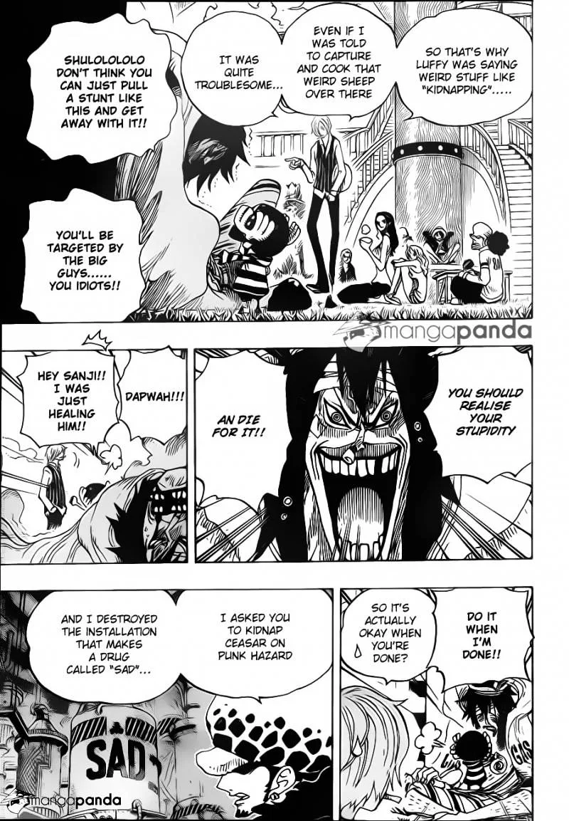 One Piece Chapter 698 page 15