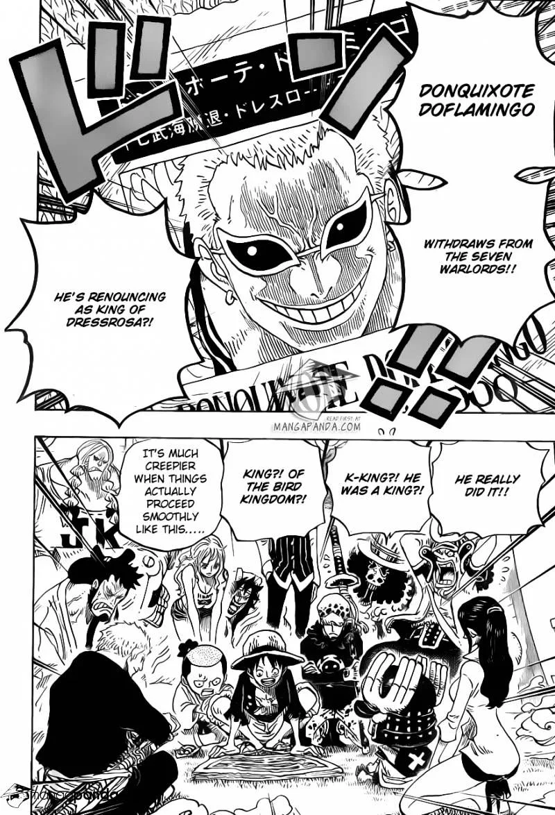 One Piece Chapter 699 page 16