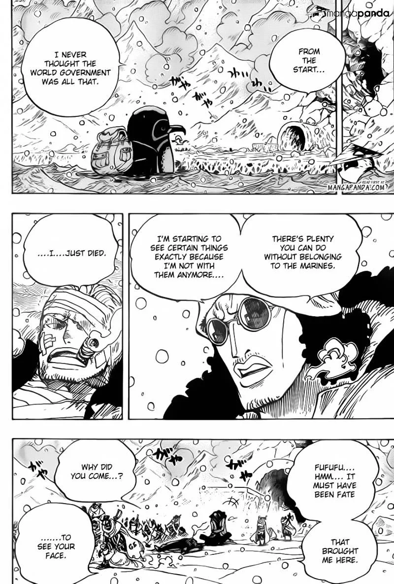 One Piece Chapter 699 page 8