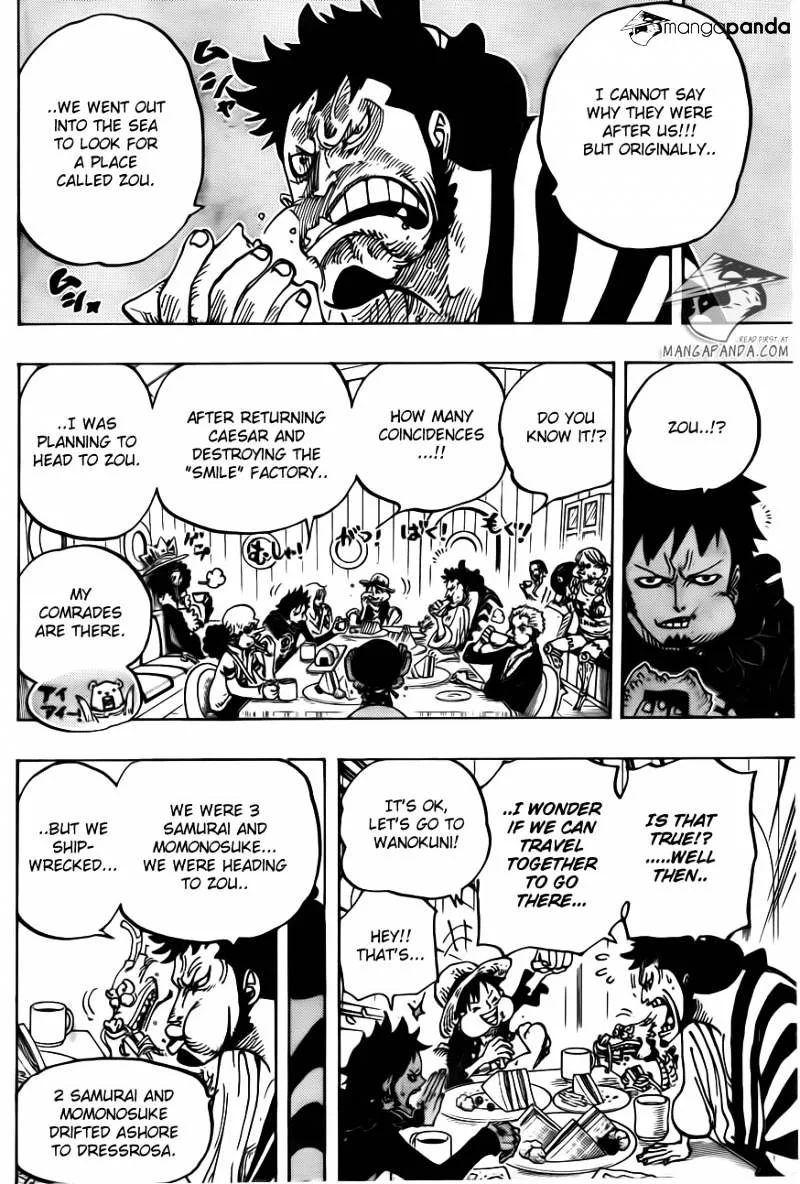 One Piece Chapter 700 page 13