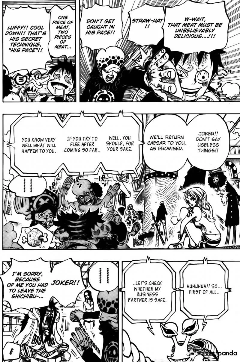 One Piece Chapter 700 page 9
