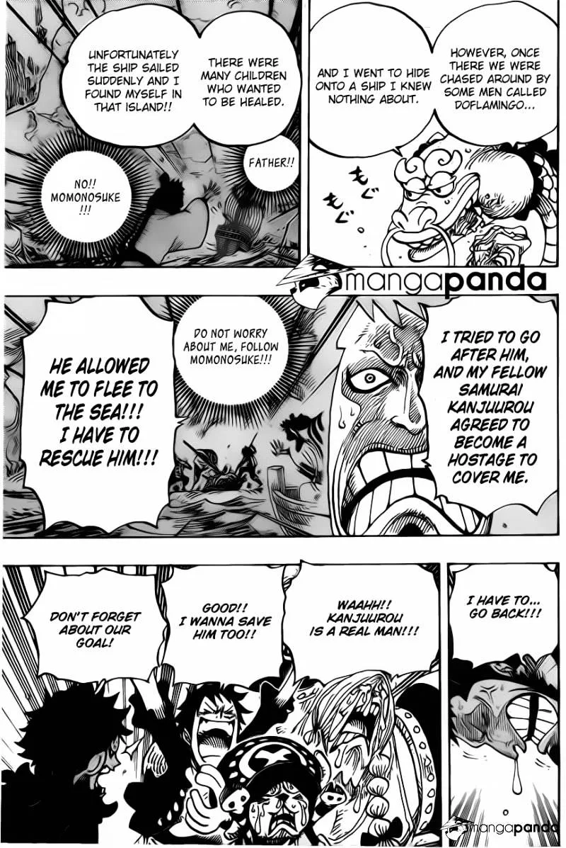 One Piece Chapter 700 page 14