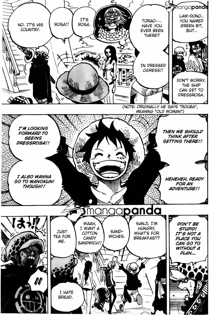 One Piece Chapter 700 page 12