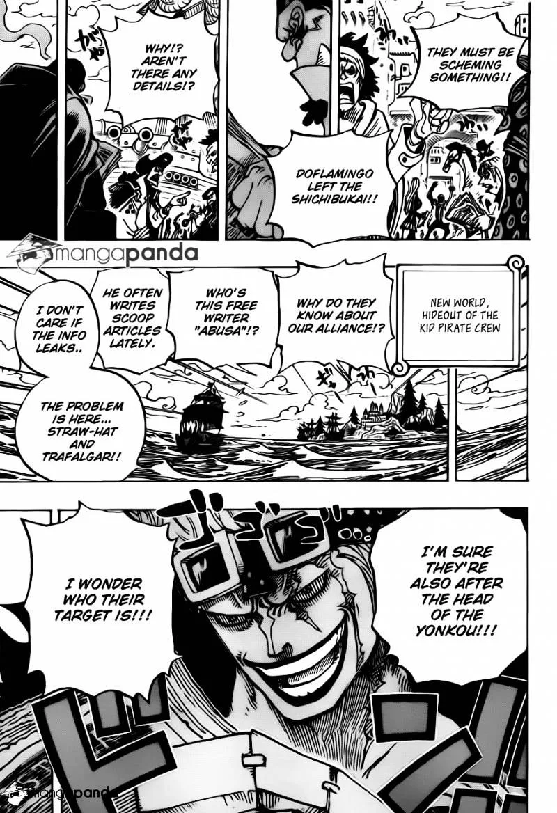 One Piece Chapter 700 page 6
