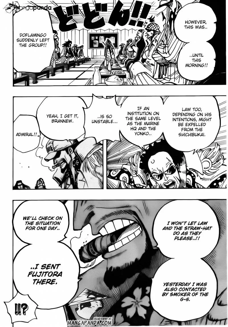 One Piece Chapter 700 page 17