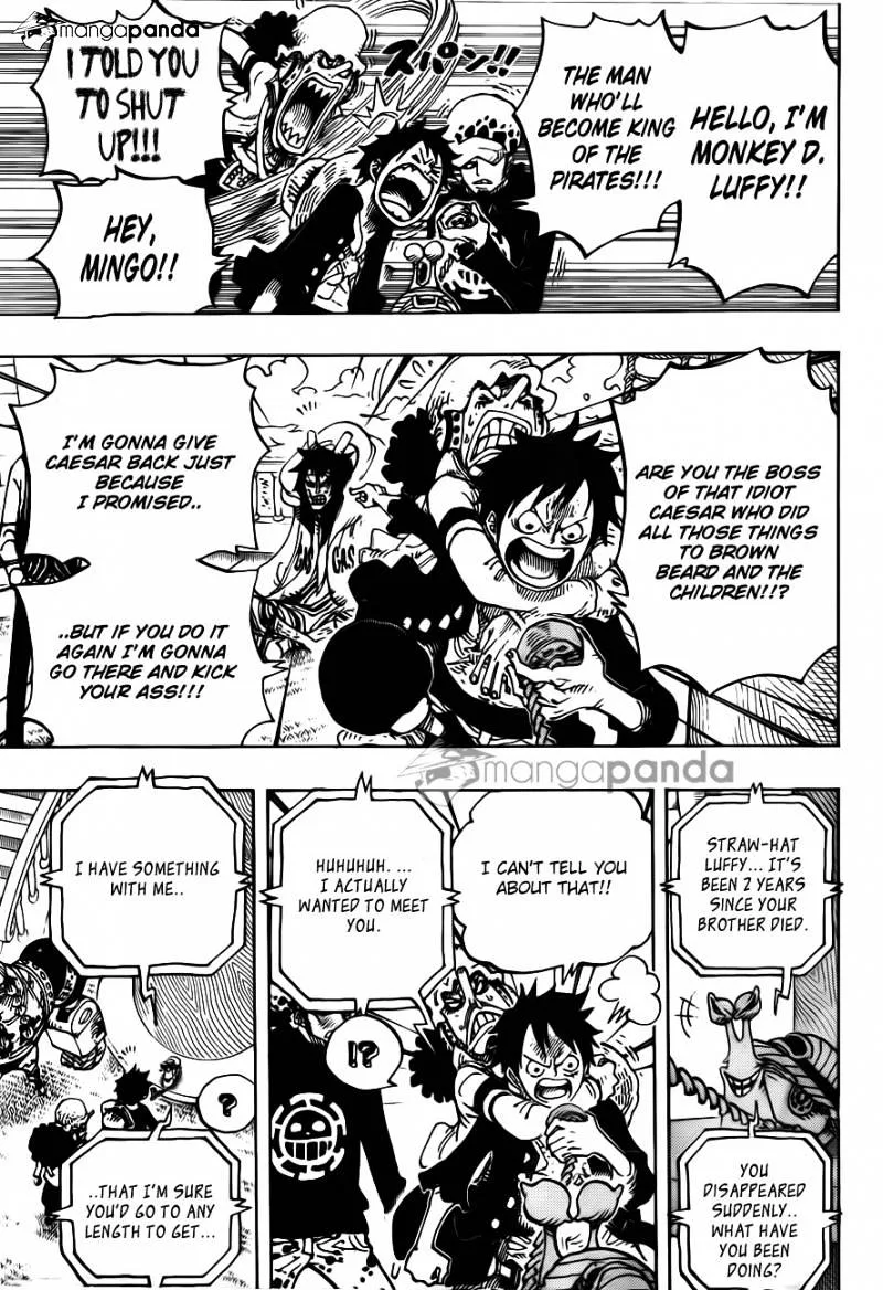 One Piece Chapter 700 page 8